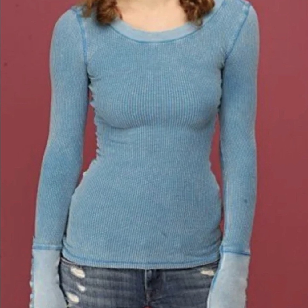 Free People Vintage Damsel Cuff Thermal Size Small